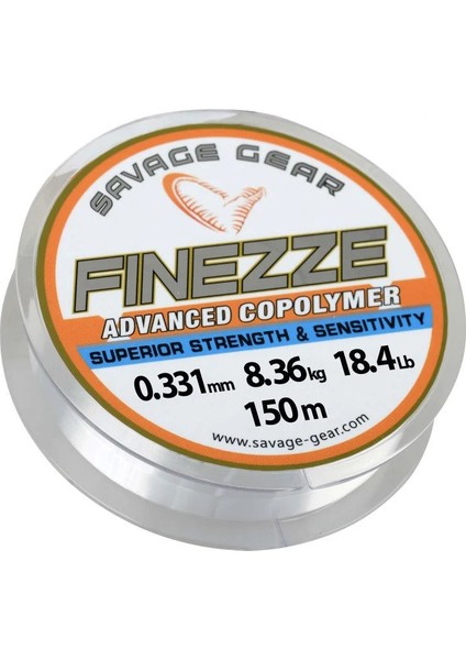 Savage Gear Finezze Mono 150 mt 0.165 mm Clear Misina