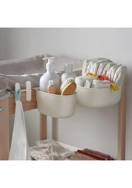 Sumuhome Önsklıg Alt Değiştirme Kapları Beyaz 4 Parça modelleri