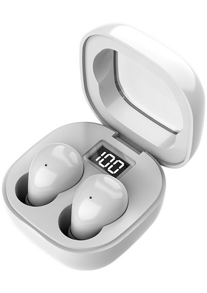 SK19 Bluetooth Kulaklık Mini Ultra Küçük Kablosuz Binaural Spor Mikro Küçük Tws Kulaklık Şarj Bölmesi Ile (Yurt Dışından)