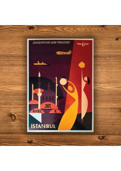 : Istanbul'da Jugoslovenski Aero Transport'un Soyut Sanatı, POSTER005 fiyatları