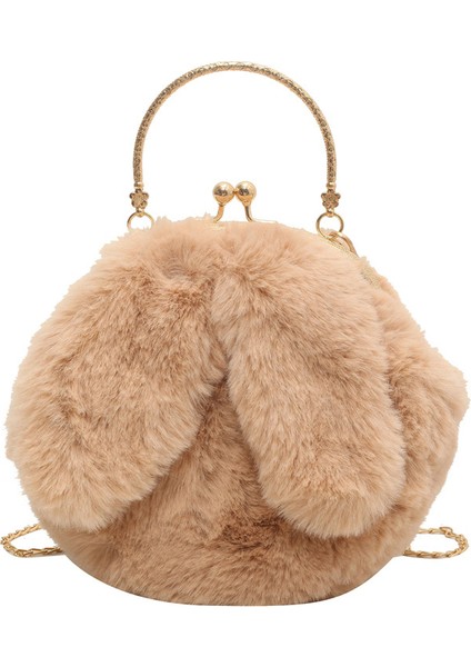 Sonbahar ve Kış Yeni Peluş Sevimli Omuz Çantası (Yurt Dışından)