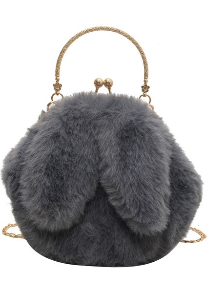 Sonbahar ve Kış Yeni Peluş Sevimli Omuz Çantası (Yurt Dışından)