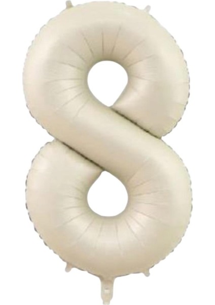 8 Yaş Krem Folyo Balon 74 cm fiyatları