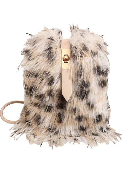 Sonbahar ve Kış Yeni Moda Trend Peluş Bayanlar Crossbody Çanta (Yurt Dışından)
