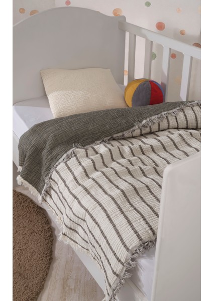 4 Katlı, Çift Taraf, 100 x 120 cm Pamuklu Bebek Müslin Örtü, Çok Amaçlı Bebek Battaniyesi fiyatları