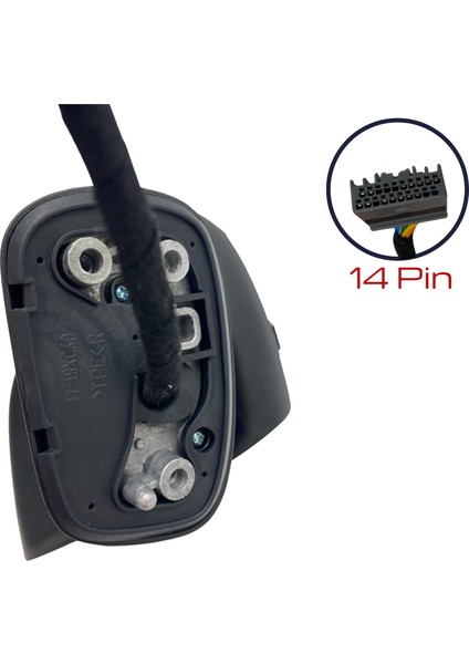 Dış Dikiz Aynası Volvo XC60 2018-> Elektrikli, Isıtmalı, Sinyalli, Hafızalı, Sensörlü, Otomatik Katlanır, Astarlı Kapak, 14 Pin indirimleri