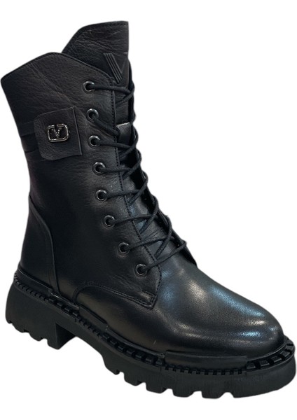 9831 Kadın Casual Deri Bot (Kış 24) modelleri