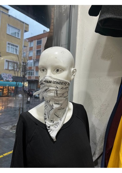 Mustafa Kemal Atatürk Imzalı Bandana Fular