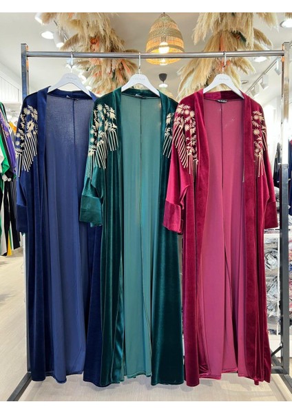 Nakışlı Abaya Standart - Siyah modelleri