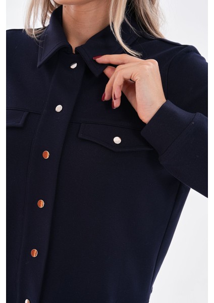 Çıtçıtlı Gömlek Etek Takım modelleri