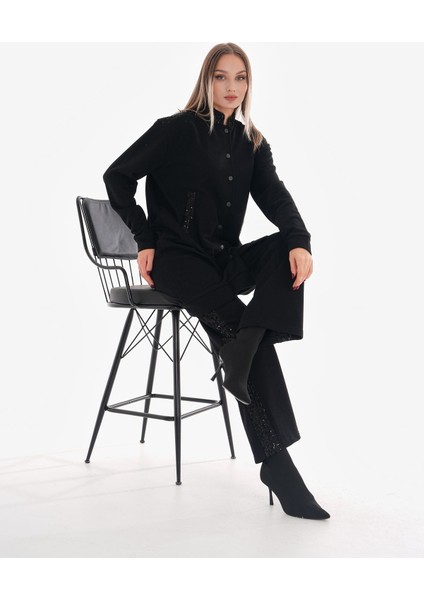 Şardonlı Payet Detaylı Tunik Eşofman Takım fiyatları