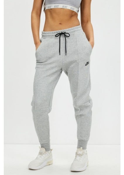 Tech Fleece Jogger Gri Kadın Eşofman Altı