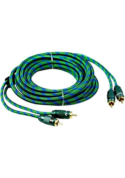 X-1122G 2 Rca + 2 Rca Bakır 5 Metre Kablo