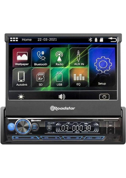 RD-6100 7 Indash Bluetoothlu Multimedya Oto Teyp 4X50 Watt