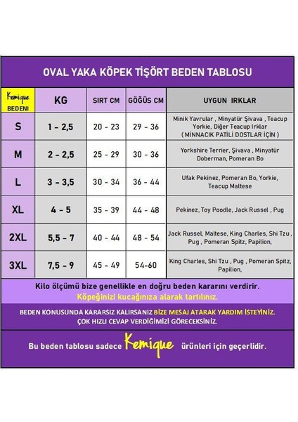 Ponçik Oval Yaka Tişört Köpek Kıyafeti Köpek Elbisesi