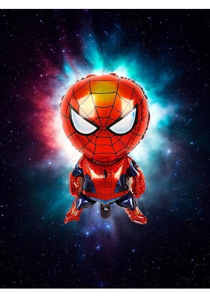 Spider-Man Temalı Folyo Balon - Doğum Günü Parti ve Eğlenceli Etkinlikler Için