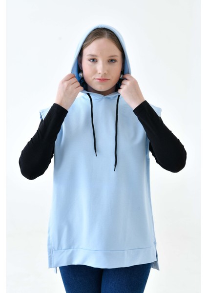 Mırach Curve Yanları Açık Büyük Beden Oversize Sweatshirt Süveter Modeli Sıfır Kol Tasarım fırsatları