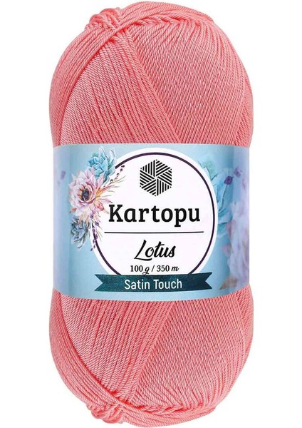 Lotus El Örgü Ipi Gül Pembe K766