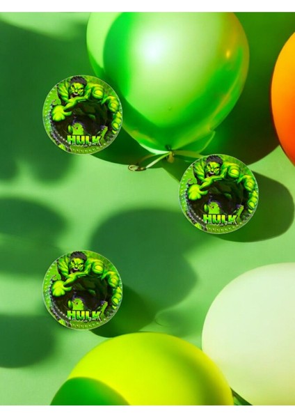 8 Adet Hulk Temalı Tabak - Doğum Günü Parti ve Eğlenceli Etkinlikler I?çin fiyatları