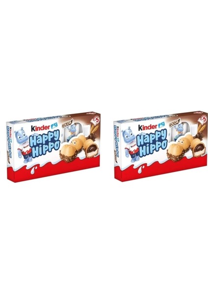 Happy Hippo Kakao 5'li 20,7gr x 2 Paket