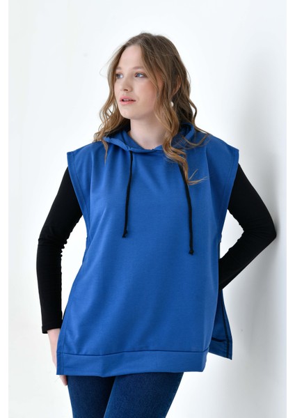 Mırach Curve Yanları Açık Büyük Beden Oversize Sweatshirt Süveter Modeli Sıfır Kol Tasarım fırsatları