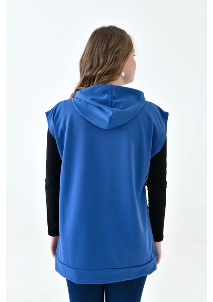 Mırach Curve Yanları Açık Büyük Beden Oversize Sweatshirt Süveter Modeli Sıfır Kol Tasarım indirimleri