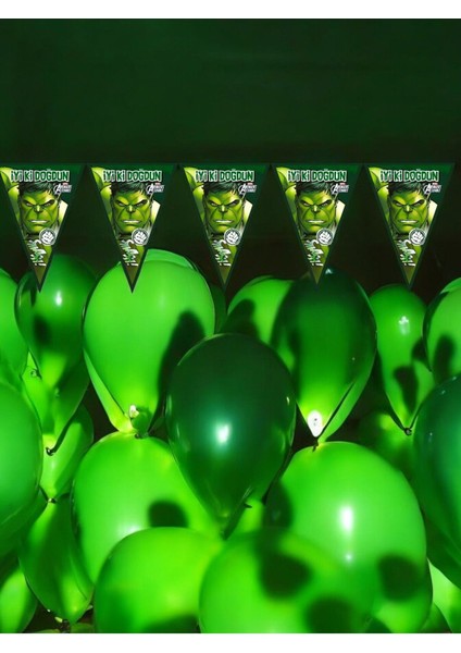 Hulk Temalı Flama - Doğum Günü Parti ve Eğlenceli Etkinlikler Için fiyatları