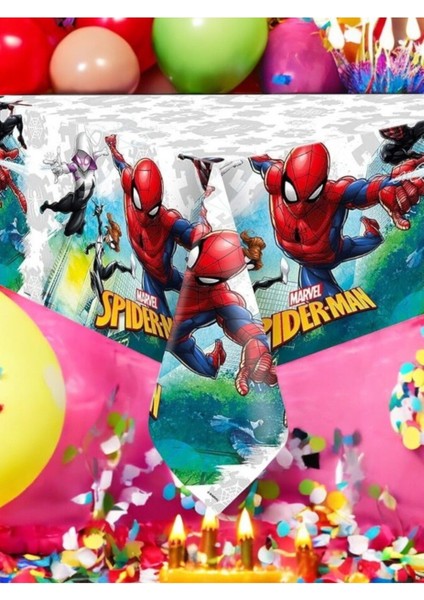Spider-Man Temalı Masa Örtüsü - Doğum Günü Parti ve Eğlenceli Etkinlikler Için fiyatları