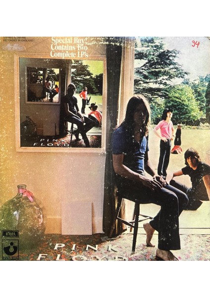 Pink Floyd ‎– Ummagumma 1969 Ilk Baskı Lp (Plak)
