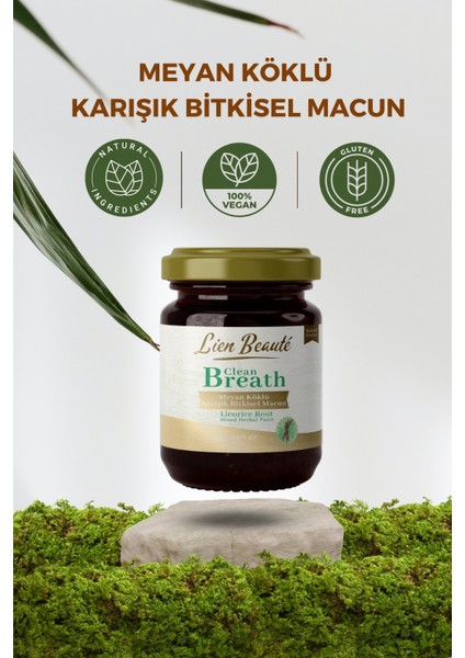 Clean Breath Meyan Köklü Karışık Bitkisel Macun 240 gr