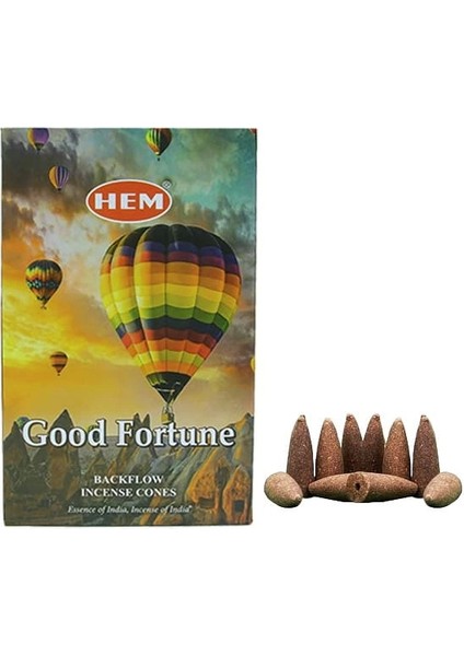 Yeni Estevia Krg Good Fortune Back Flow Konik Tütsü 10'lu. Company