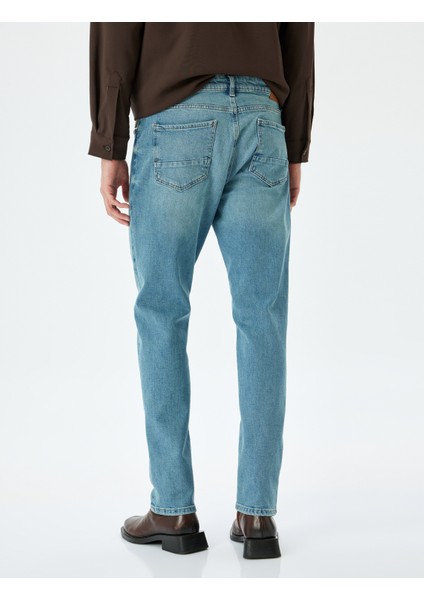 Slim Fit Kot Pantolon - Brad Jean