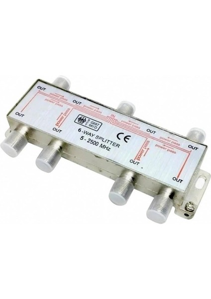 MG-1510 1/6 6 Way Splıtter 5-2500 Mhz