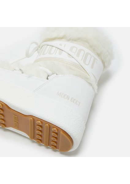Kadın Bot (Kar) 80D2450130-A001 Moon Boot Ltrack Faux Fur White