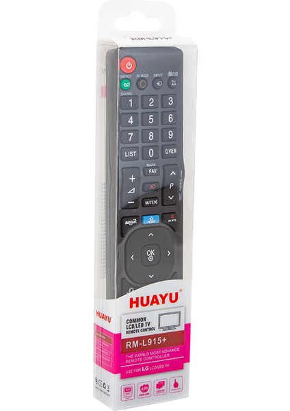 Dp Huayu Kl Lg RM-L915+ 3D Tuşlu Lcd-Led Tv Kumanda (4172) Company