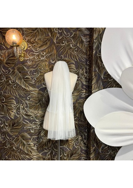 Kısa Düz Duvak 75 cm fiyatları