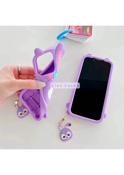 iPhon Ayfon 13 Pro Uyumlu Stella Lou Detaylı Anime Figürlü Yumuşacık Hamur Kılıf fiyatları