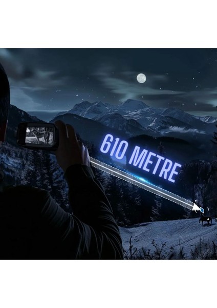 Termal Gece Görüş Dürbünü (4k Gece ve Gündüz Görüşü, 600 Metre Menzil, 5000 Mah Şarjlı Pil, 58 Mp Çözünürlük) fiyatları