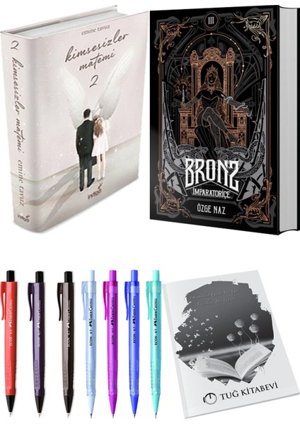 Bronz 3 İmparatoriçe (Ciltli) ve Kimsesizler Matemi 2 (Ciltli) 2'li Set - Kalem