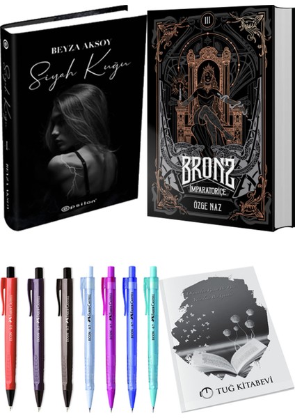Bronz 3 İmparatoriçe (Ciltli) ve Siyah Kuğu (Ciltli) 2'li Set - Kalem