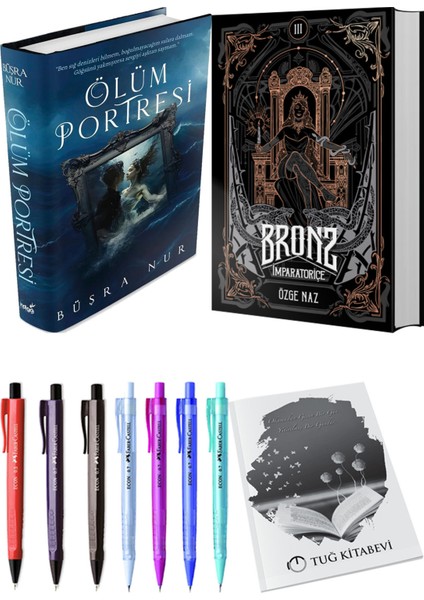 Bronz 3 İmparatoriçe (Ciltli) ve Ölüm Portresi (Ciltli) 2'li Set - Kalem