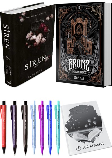Bronz 3 İmparatoriçe (Ciltli) ve Siren İki (Ciltli) 2'li Set - Kalem