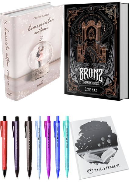 Bronz 3 İmparatoriçe (Ciltli) ve Kimsesizler Matemi 3 (Ciltli) 2'li Set - Kalem