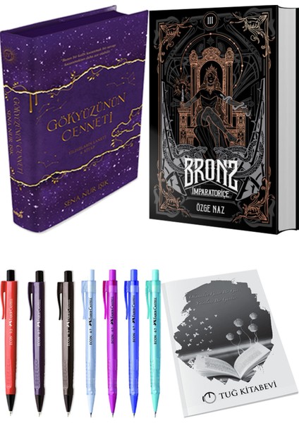 Bronz 3 İmparatoriçe (Ciltli) ve Gökyüzünün Cenneti 4 (Ciltli) 2'li Set - Kalem
