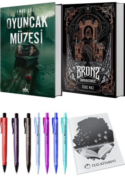 Bronz 3 İmparatoriçe (Ciltli) ve Guardian Oyuncak Müzesi 1 (Ciltli) 2'li Set - Kalem
