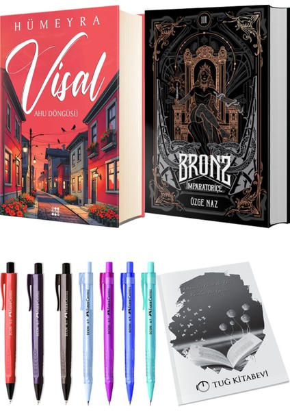 Bronz 3 İmparatoriçe (Ciltli) ve Visal Ahu Döngüsü (Ciltli) 2'li Set - Kalem