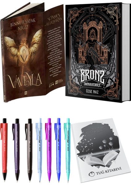 Bronz 3 İmparatoriçe (Ciltli) ve Vaveyla 1 Sönmüş (Ciltli) 2'li Set - Kalem