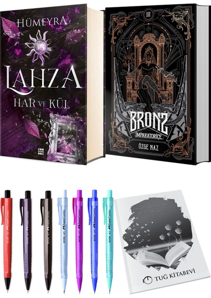 Bronz 3 İmparatoriçe (Ciltli) ve Lahza 2 Har ve Kül (Ciltli) 2'li Set - Kalem