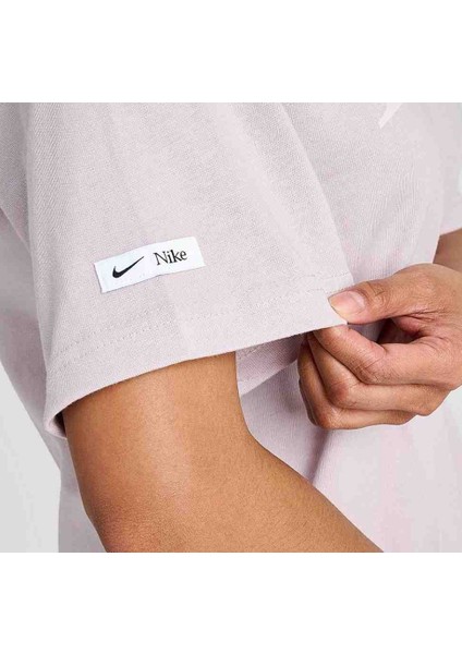 Nike sportswear Kadın Pembe Günlük Stil T-Shirt FQ6600-019 fırsatları
