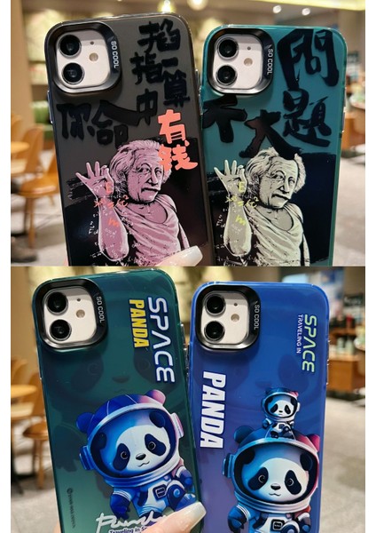 iPhone 11 Pro Max Uyumlu Wonderland Serisi Animasyon Karakteri Tasarımlı Sert Silikon Telefon Kılıfı